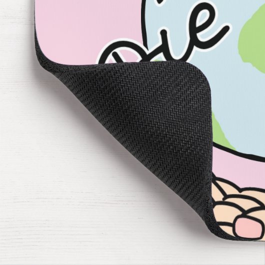 Die Welt Mousepad (Ecke)