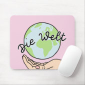 Die Welt Mousepad (Mit Mouse)