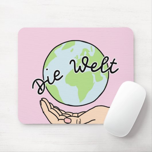 Die Welt Mousepad (Mit Mouse)