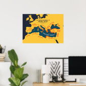 Die Welt nach alten Griechen Poster (Heimbüro)