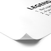 Die Welt nach Australien Poster (Ecke)