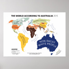 Die Welt nach Australien Poster