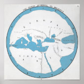 Die Welt nach Hecataeus Poster (Vorne)