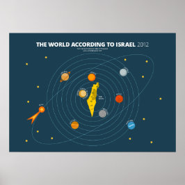 Die Welt nach Israel Poster