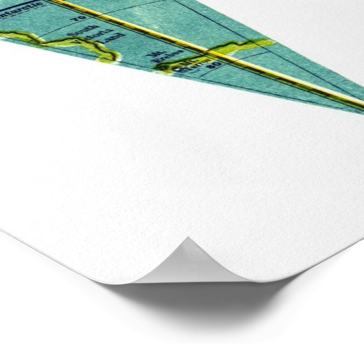 Die Welt Poster (Ecke)