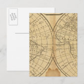 Die Welt Postkarte (Vorne/Hinten)