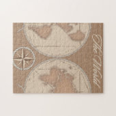 Die Welt Puzzle (Horizontal)