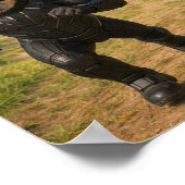 "Die Welt retten" Poster (Ecke)