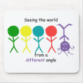 Die Welt sehen - MousePad (Vorne)