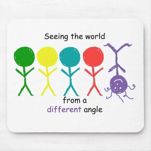 Die Welt sehen - MousePad (Vorne)