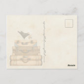 Die Welt sehen Postkarte (Rückseite)