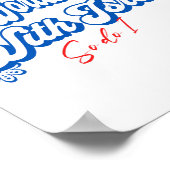 Die Welt steht mit Israel, ebenso wie ich Israel u Poster (Ecke)