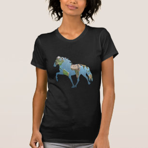 Die Welt töltend T-Shirt