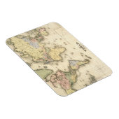 Die Welt über die Projektion von Mercator | 1840 Magnet (Rechte Seite)
