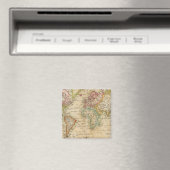 Die Welt über die Projektion von Mercator Magnet (In Situ (Geschirrspüler))
