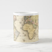 Die Welt über die Vorstellung von Mercator| 1840 Jumbo-Tasse (Vorderseite)