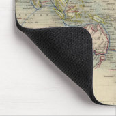 Die Welt über die Vorstellung von Mercator Mousepad (Ecke)