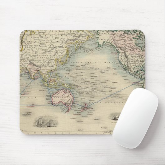 Die Welt über die Vorstellung von Mercator Mousepad (Mit Mouse)