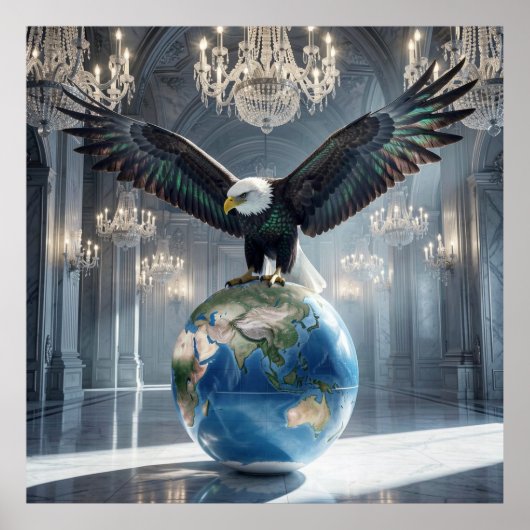 Die Welt unter seinen Klauen Poster (Vorne)