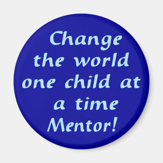 Die Welt verändern Magnet (Vorne)