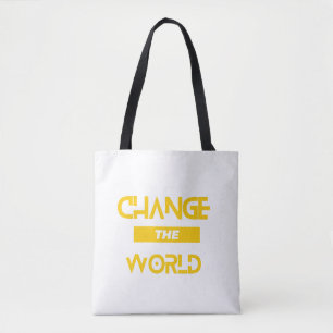 Die Welt verändern Tasche