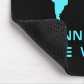 Die Welt verbinden Mousepad (Ecke)