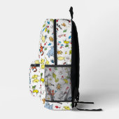 Die Welt von Dr. Seuss Pattern Bedruckter Rucksack (Rechts)