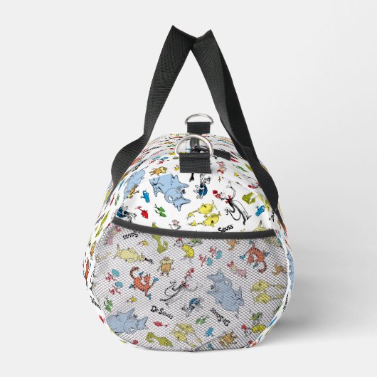 Die Welt von Dr. Seuss Pattern Duffle Bag (Rechts)