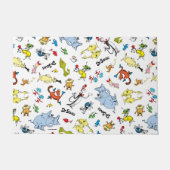 Die Welt von Dr. Seuss Pattern Fußmatte (Vorderseite)