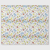 Die Welt von Dr. Seuss Pattern Geschenkpapier (Flach)