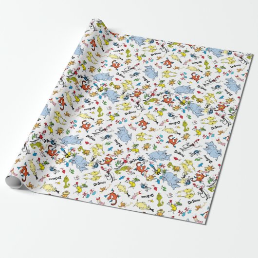 Die Welt von Dr. Seuss Pattern Geschenkpapier (Ungerollt)