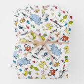 Die Welt von Dr. Seuss Pattern Geschenkpapier Set (Beispiel)