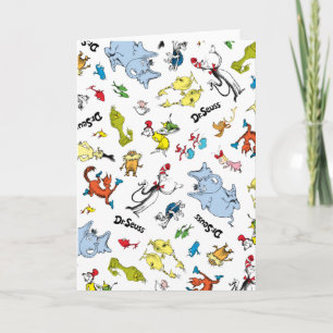 Die Welt von Dr. Seuss Pattern Karte