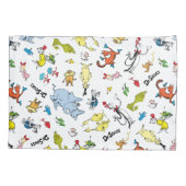 Die Welt von Dr. Seuss Pattern Kissenbezug (Rückseite-Links)