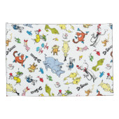 Die Welt von Dr. Seuss Pattern Kissenbezug (Rückseite-Rechts)