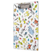 Die Welt von Dr. Seuss Pattern Klemmbrett (Links)