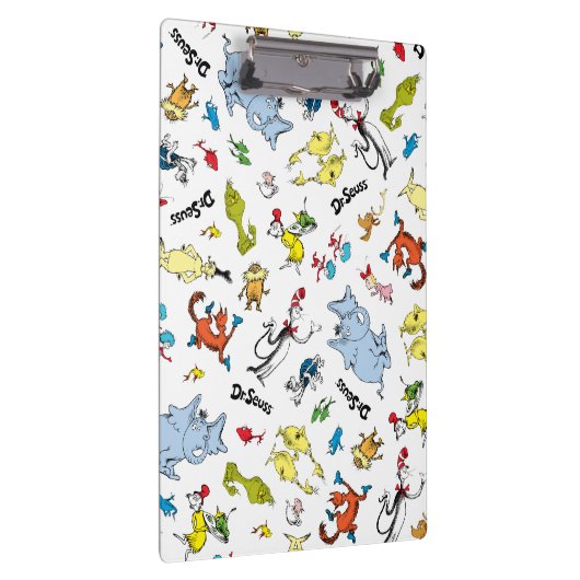 Die Welt von Dr. Seuss Pattern Klemmbrett (Rechts)