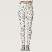 Die Welt von Dr. Seuss Pattern Leggings (Vorderseite)