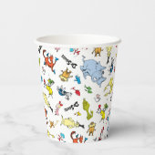 Die Welt von Dr. Seuss Pattern Pappbecher (Rückseite)