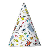 Die Welt von Dr. Seuss Pattern Partyhütchen (Vorderseite)