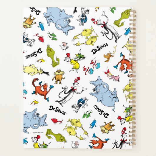 Die Welt von Dr. Seuss Pattern Planer (Rückseite)