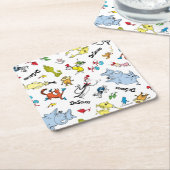 Die Welt von Dr. Seuss Pattern Rechteckiger Pappuntersetzer (angewinkelt)