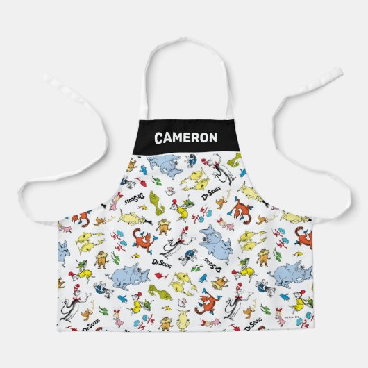 Die Welt von Dr. Seuss Pattern Schürze (Vorderseite)