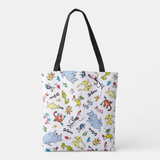 Die Welt von Dr. Seuss Pattern Tasche (Rückseite)