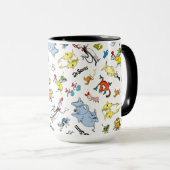Die Welt von Dr. Seuss Pattern Tasse (VorderseiteRechts)