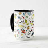 Die Welt von Dr. Seuss Pattern Tasse (Vorderseite Links)