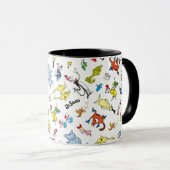 Die Welt von Dr. Seuss Pattern Tasse (VorderseiteRechts)