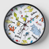Die Welt von Dr. Seuss Pattern Uhr (Vorderseite)