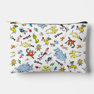 Die Welt von Dr. Seuss Pattern Zubehörtasche