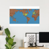 Die Welt von Folding@Home Poster (Heimbüro)